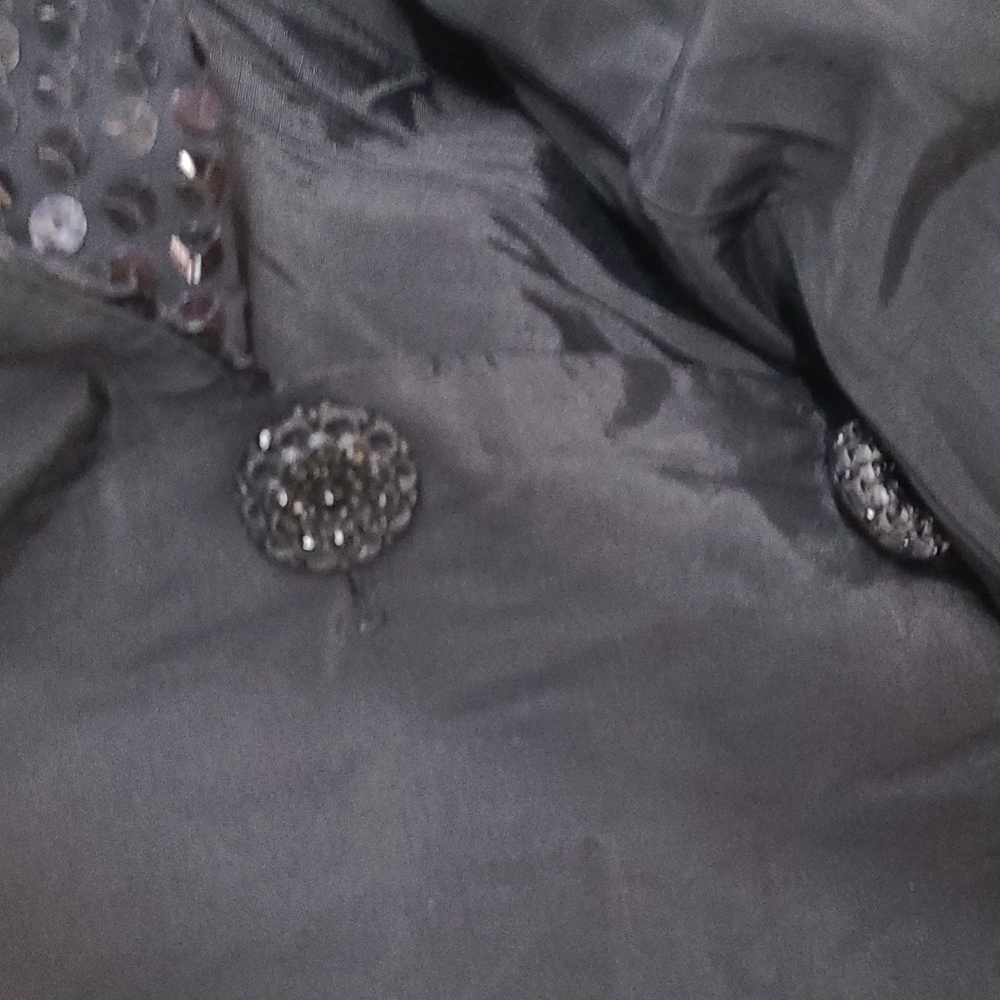 Robot Sequinned Lapel Blazer - Picture 3 of 10